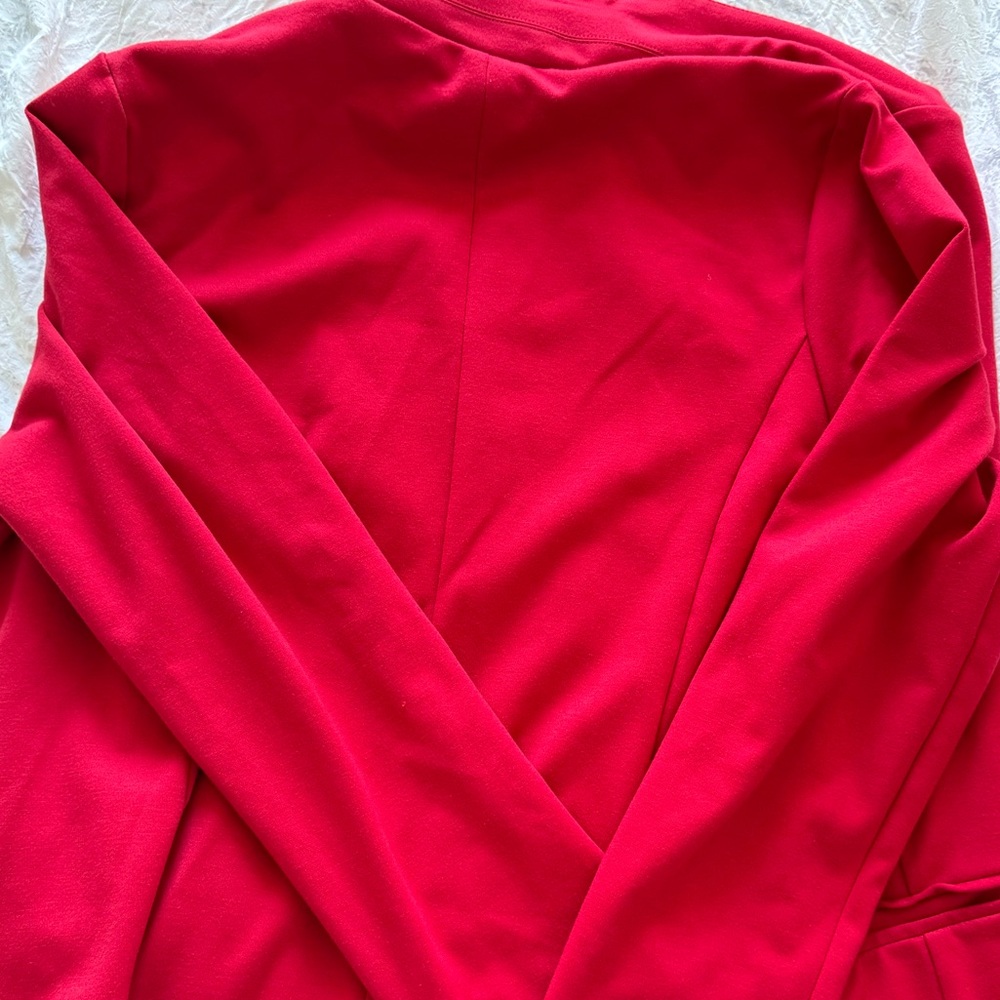 Red tee shirt blazer from Marshalls